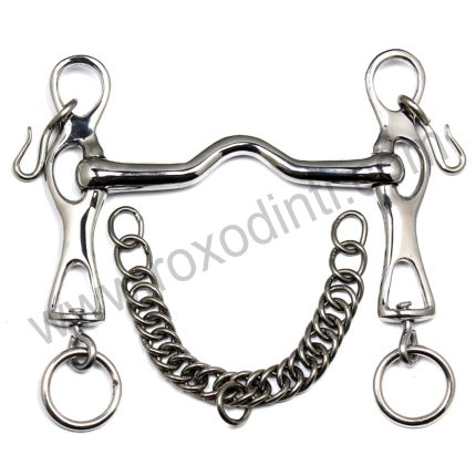 Portugese Curb Bit Stainless Steel
